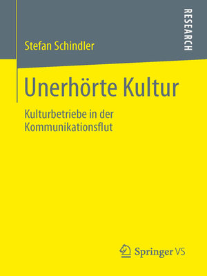 cover image of Unerhörte Kultur